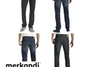 Surtido de jeans IRR 550 para hombre al por mayor de Levi's - Paquete de 24 tamaños y lavados