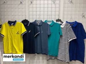 Nautica Groothandel Piqué polo assortiment met korte mouwen voor heren - 48 stuks, maten Medium tot XXXL