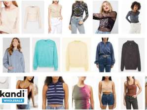 Urban Outfitters Assorted Winter Tops - Wholesale Lot of 50 Fleece Pieces