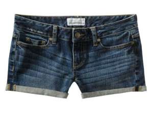 Aeropostale Short en jean pour femmes en vrac - Lavages assortis, tailles 0-12, boîte de 48 pièces