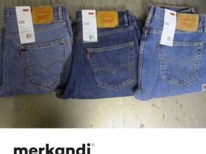 Levi's Wholesale Men's IRR 505 Jeans Assortment - 24pcs - Regular Fit, Various Washes