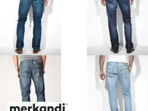 Levi's 514 Straight Fit IRR Denim Jeans voor heren - diverse maten en wassingen, 24-delige doos