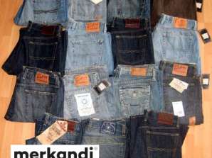Lucky Brand Premium Jeans Denim para Homem - 30-Piece Assorted Case Pack