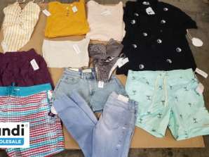 Pacsun Giyim Paletleri - Kadınlar ve Erkekler için 500 adet Çeşitli Toptan Giyim Lotları