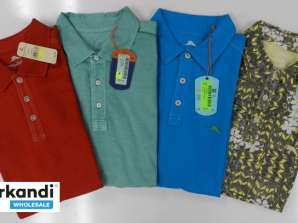 Bulk Order: Tommy Bahama Men's Short Sleeve Polo Shirts - Assorted Sizes, 50-Piece Lot