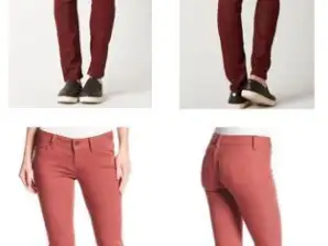 Женские узкие джинсы Miss Me оптом - темно-красный и пыльно-розовый, размеры 24-30, упаковка из 24 шт