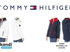 Tommy Hilfiger 3 in 1 Dames Jas 30 Stuks - Wit &Navy/Rood -Maten - s-xl Case pack: 15pcs elke kleur