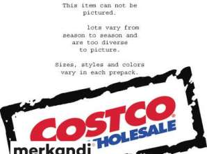 Costco Оптовая продажа поддонов для одежды: мужская, женская, детская одежда 200 шт. Смешанные лоты