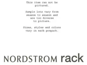 Nordstrom rack magasin en gros stock accessoires 25pcs.