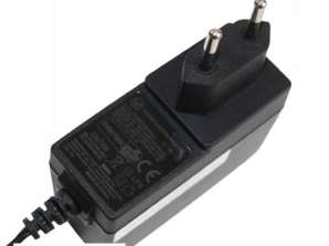 VOEDING DC 12V 1A 12W 5.5/2.1 Lei MU12AR1120