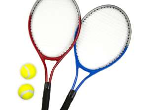 Tennis rackets MASTER set   2 pcs racket   net and balls