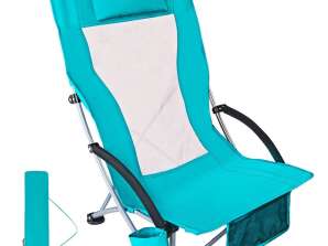 Пляжное складное кресло KING CAMP с высокой спинкой