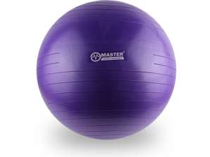 Gimnastikos kamuolys MASTER Super Ball 55 cm - violetinė