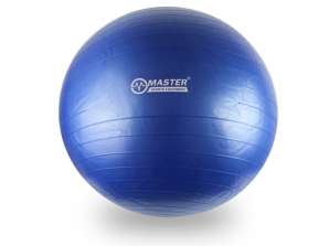 Balle de gymnastique MASTER Super Ball 85 cm - bleu