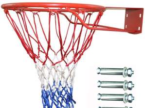 Баскетбольный ободок 16 мм с сеткой