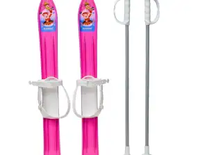 Детские лыжи 60 см - розовые