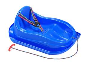 Plastic sledge Baby Mini   blue