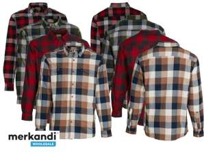 Mens 100% Cotton Flannel Shirt - 8 Colours - Sizes Small to 3XL