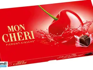 Engros tilbud: Mon Cheri chokolade med Piemonte kirsebær, 20 kasser med 158g hver