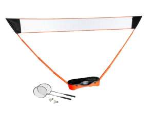 Badminton net and rackets MASTER Kever 295 x 30 cm