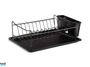 EB-310 Spacious Dish Rack with Drip Tray - With Cutlery Basket