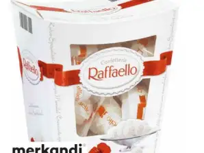 Paquet de 20 Ferrero Raffaello, 230g - Crème de lait de coco et amandes, DLUO 08.03.2023
