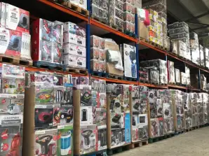 Mix pallets, household goods, kitchen appliances, goods for export, A and B goods at Pro Direkt at a