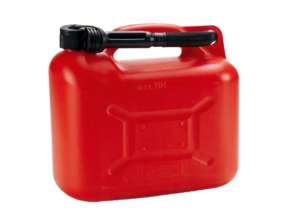 Veleprodajni spremnik za gorivo | Plastika | 10 litara | Crvena boja