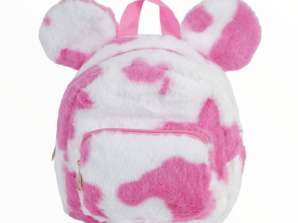 [ 11838-9 ]  FAUX FUR MICKEY BACKPACK