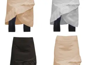 SKIRTS LONG TO CALF, SKIRTS COTTON BROWN BEIGE WHITE 34-42
