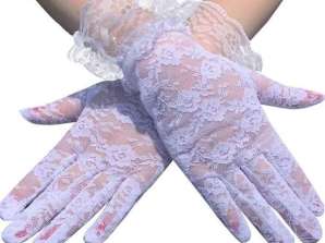 Eleganti guanti in pizzo da donna Meryl | Accessorio senza tempo per guardaroba alla moda
