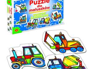 ALEXANDER Utilaje de constructii Puzzle pentru copii mici 2
