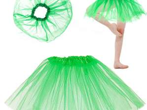 Tyl nederdel tutu kostume karneval kostume kostume grøn