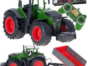 RC tractor 2.4G 4CH with trailer 1:16 horn