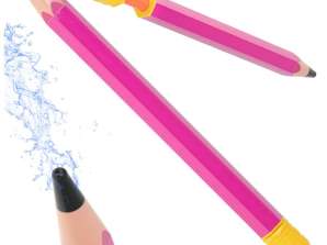 Sikawka Spritze Wasserpumpe Bleistift 54cm pink