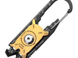 KEY RING KNIFE MULTITOOL SURVIVE 20IN1