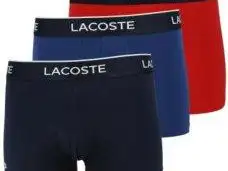 Set of 3 Lacoste Boxer Shorts Wholesale - Retail Price 42€, Wholesale Price 21€