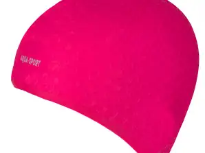 Bubble Swimming Cap for Long Hair PINK AS1260