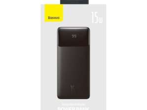 Baseus Power Bank Bipow з цифровим дисплеєм, швидка зарядка, C+U+U (з