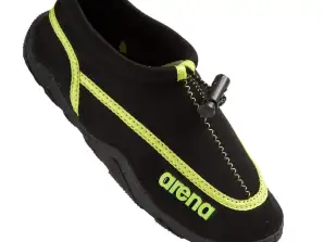 ARENA WATER SHOES CORALS BOW JUNIOR BLACK-GREEN SIZE 33 1E029/50