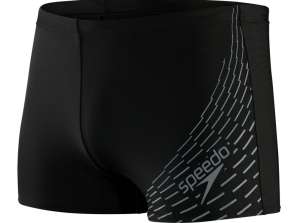 Moške plavalne kratke hlače Logotip Speedo Medley AMBLACK/ARDESIA VELIKOST M 8-056588815