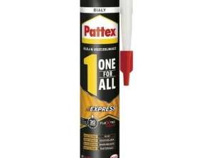 Pattex One4All Express монтажно лепило 390г