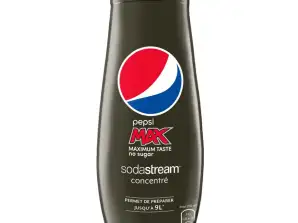 Xarope para SodaStream Pepsi Max Sem Açúcar 440ml