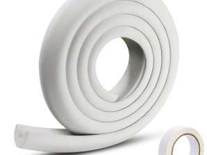 Protection, foam tape 3.5 cm x 3.5 cm x 2m, grey