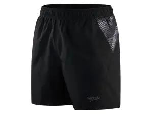 Herren Shorts Speedo Sport Pnl AMBLACK/USA CHARCOAL Größe L 8-13535F903
