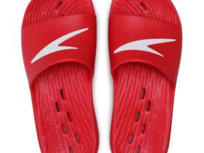 Men's Speedo Slide Pool Slippers AM RED SIZE 47 8-122296446