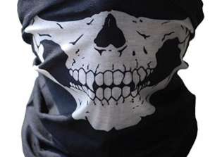 Black bandan with skull