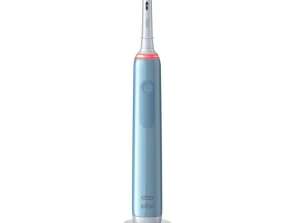 Oral-B Pro 3 3000 Οδοντόβουρτσα Σταυρωτής Δράσης Μπλε