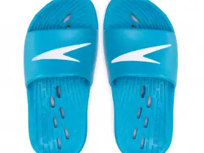 Junior Speedo Slide Blaue Poolpantoffeln Größe 33 8-12231D611