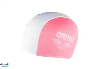 Children's swimming cap Arena Polyester II White-Pink 002468/910